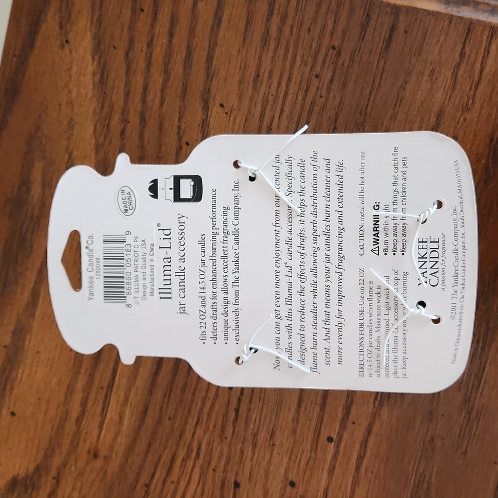 Yankee Candle flag Illuma-lid - Picture 4 of 4